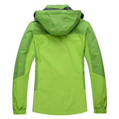 Veste Imperméable Femme Coupe-Vent à Capuche – Légère & Respirante pour Randonnée & Outdoor - BLACKBEARD OUTDOOR INDUSTRIES