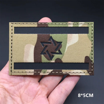 Patches Drapeaux Nationaux 3D Multicam – Réfléchissant IR, Découpe Laser, Hook & Loop | Tactique, Airsoft, DIY | 45+ Pays - BLACKBEARD OUTDOOR INDUSTRIES