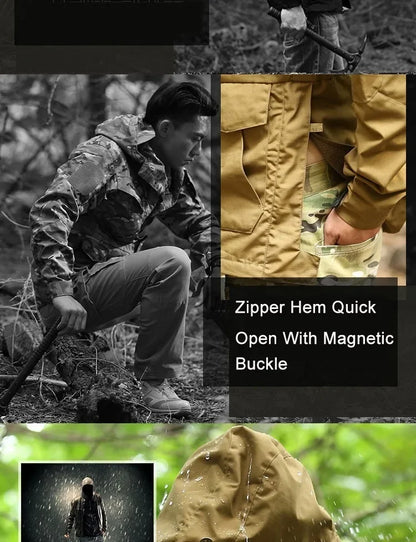 Veste M65 Tactique Militaire Homme – Hiver | Imperméable, Polaire, Chaude & Résistante - BLACKBEARD OUTDOOR INDUSTRIES