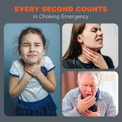 Dispositif Anti-Étouffement Portable – Kit de Secours Heimlich pour Adultes & Enfants | CPR d'Urgence Maison & Voiture - BLACKBEARD OUTDOOR INDUSTRIES