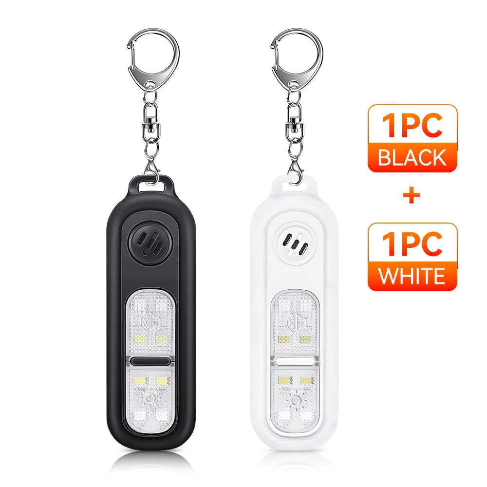Alarme personnelle rechargeable USB-C avec sirène 130 dB