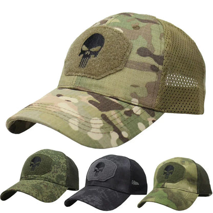 Casquette Tactique Camouflage Mesh – Forces Spéciales Respirante Unisexe | 11 Coloris - BLACKBEARD OUTDOOR INDUSTRIES