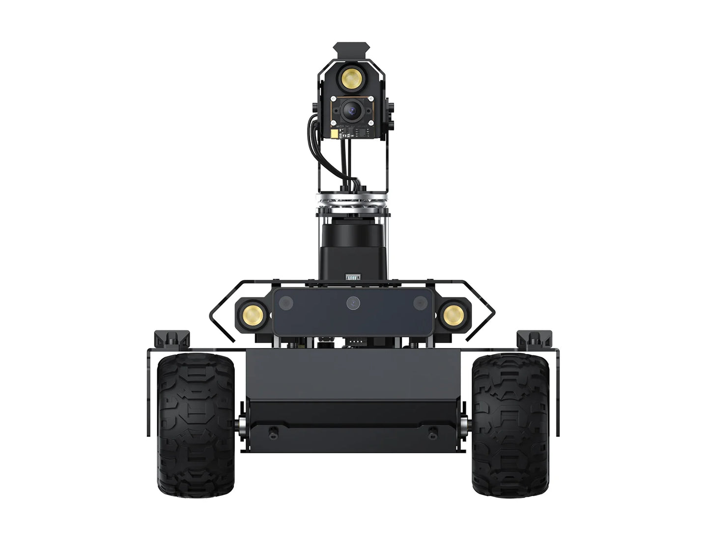 UGV Rover ROS2 Waveshare — Robot IA 6 Roues 4WD Tout Métal — Police, Déminage, Sauvetage, Militaire & R&D - BLACKBEARD OUTDOOR INDUSTRIES