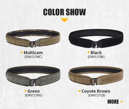 Ceinture Tactique Emersongear ULB – Ultra-Légère et Ultra-Fine pour les Activités Tactiques Ma boutique