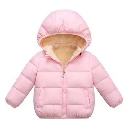 Manteau d’Hiver Épais pour Enfants – Chaud, Doublé & à Capuche avec Fourrure | Fille & Garçon | 3 à 6 ans - BLACKBEARD OUTDOOR INDUSTRIES