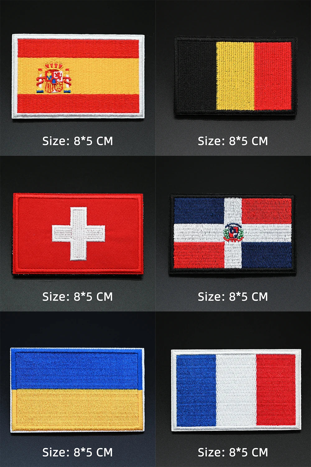 Patches Drapeaux Brodés Tactiques – international - BLACKBEARD OUTDOOR INDUSTRIES