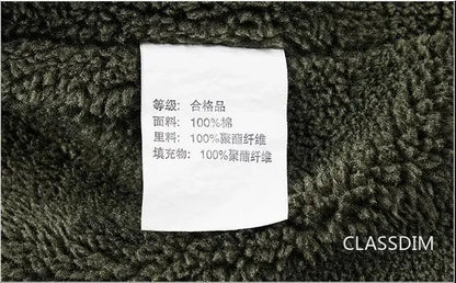 Veste Bomber Homme Hiver Chaude Parka Courte | Doublure Polaire | Coupe Slim | Taille jusqu’au 5XL - BLACKBEARD OUTDOOR INDUSTRIES