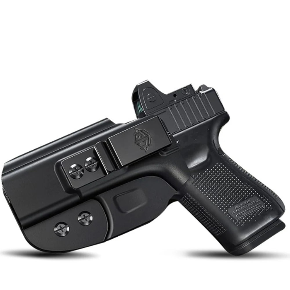 Holster de Poche IWB Kydex pour Pistolet – Port Discret et Confortable pour Glock 19, 19X, 44, 45, 32 BLACKBEARD OUTDOOR INDUSTRIES