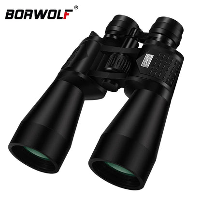 Jumelles BORWOLF 15-45x60 HD – Prisme BAK4, Zoom Puissant, Chasse & Observation
