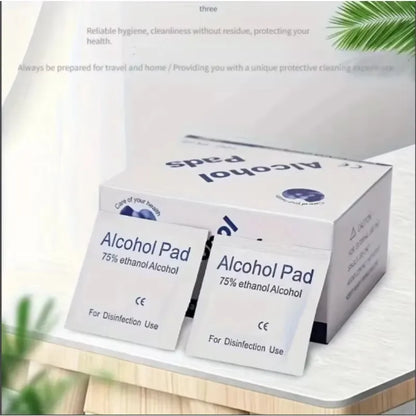 Lingettes Alcoolisees Desinfectantes 75%