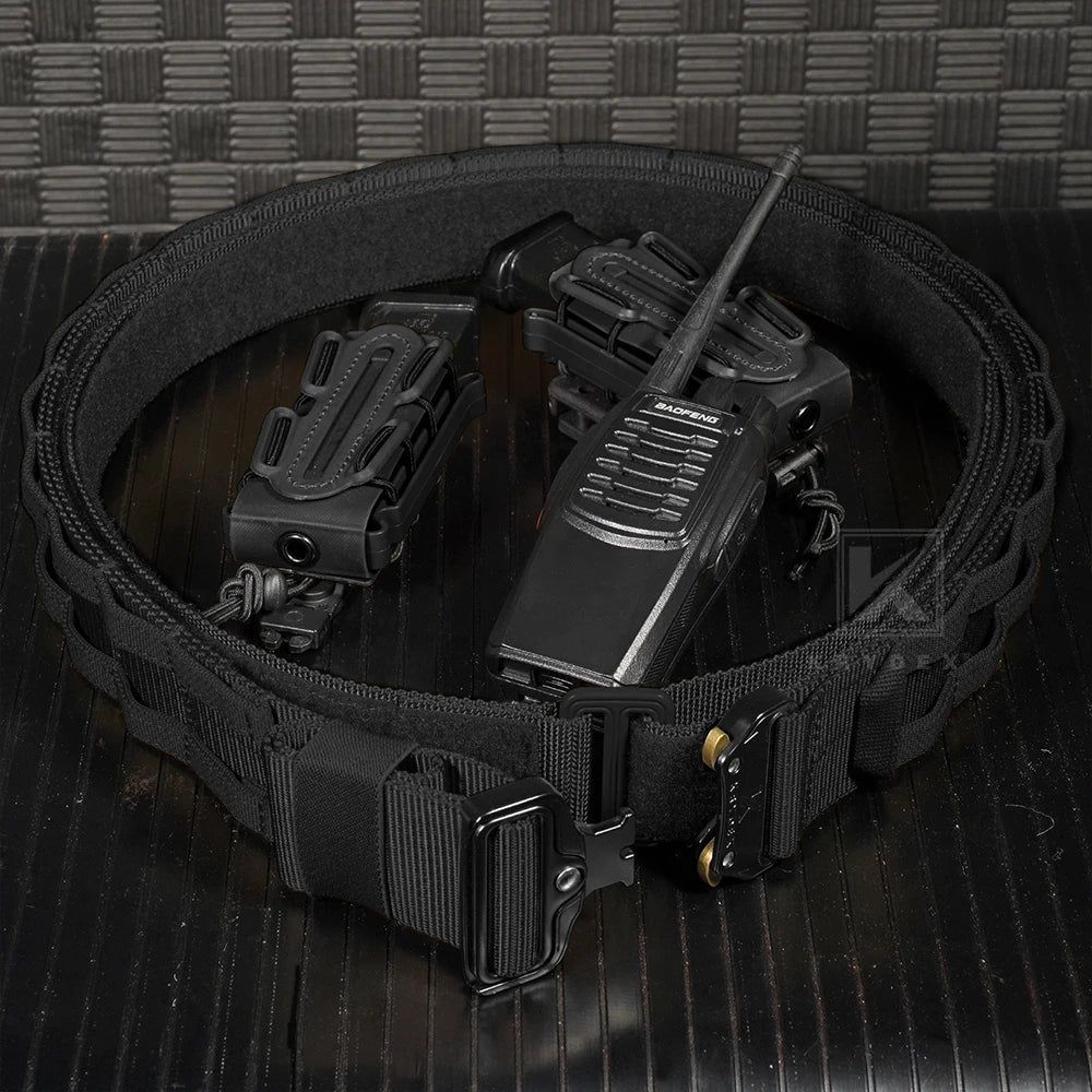 Ceinturon/Sous-Ceinturon Tactique Velcro KRYDEX EDC 1.5" Ma boutique