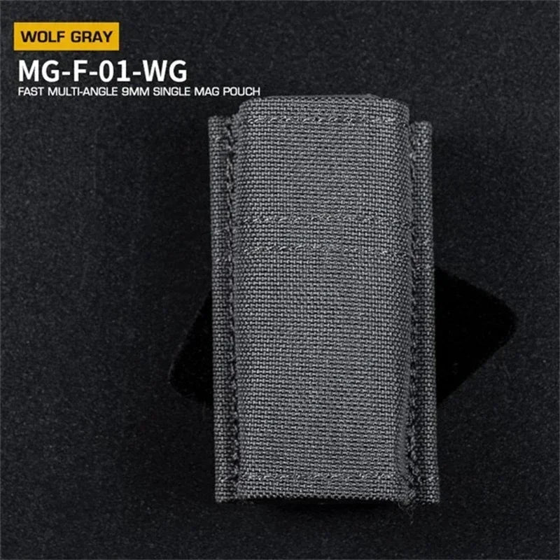 Poche à Chargeur Tactique Molle FAST Multi-Angle pour 9mm – Système de Poche à Magasin Simple BLACKBEARD OUTDOOR INDUSTRIES