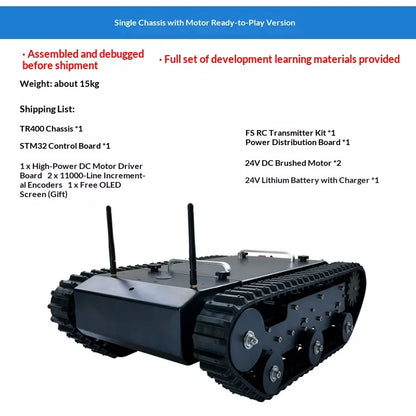 Robot Autonome SLAM — Navigation ROS, Raspberry Pi / Jetson Nano, Contrôle en Essaim — Police, Déminage, Sauvetage, R&D - BLACKBEARD OUTDOOR INDUSTRIES
