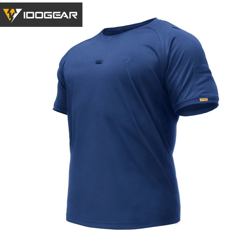 T-shirt tactique IDOGEAR respirant été sport quick dry - BLACKBEARD OUTDOOR INDUSTRIES