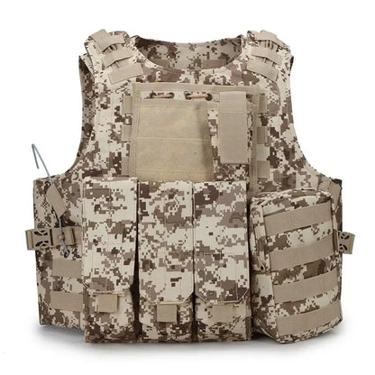 Gilet porte-plaques tactique MOLLE WOLF ENEMY
