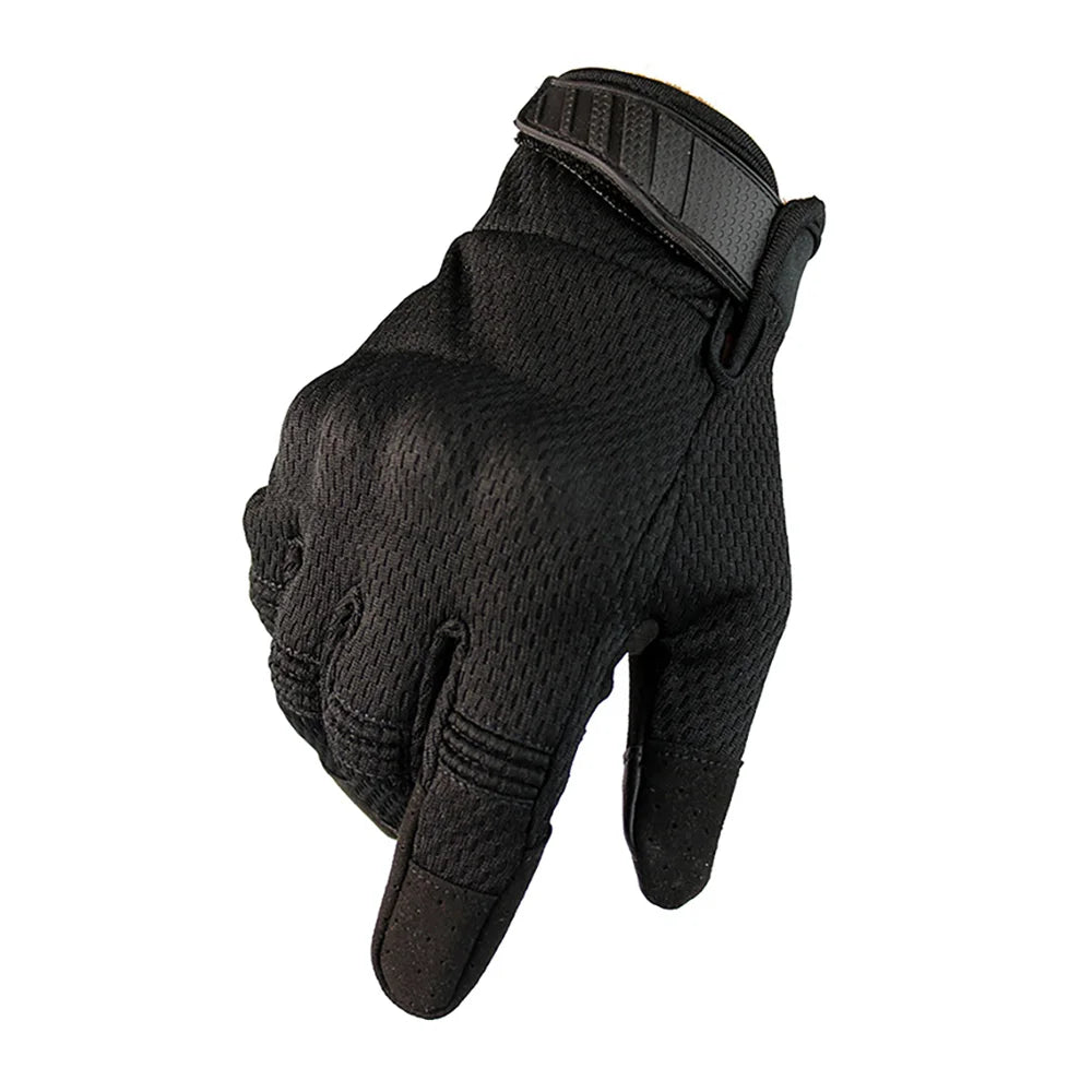 Gants Tactiques Écran Tactile – Polyester, Camouflage | Airsoft, Moto, Vélo, Paintball, Outdoor