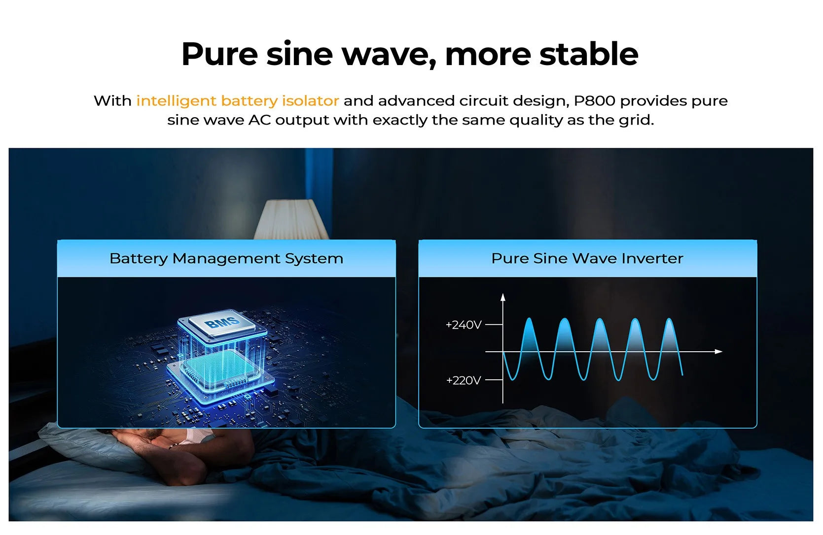 OUKITEL P800 Portable Power Station, 512Wh 800W LiFePO4 Backup Battery with AC + DC Fast Charging Solar Generator for Outdoor BLACKBEARD OUTDOOR INDUSTRIES