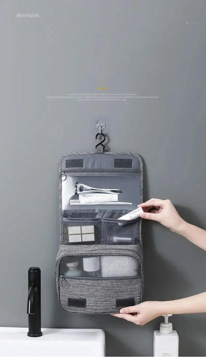 Trousse de Toilette Suspendue Imperméable – Homme & Femme – Tissu Oxford Haute Qualité - BLACKBEARD OUTDOOR INDUSTRIES