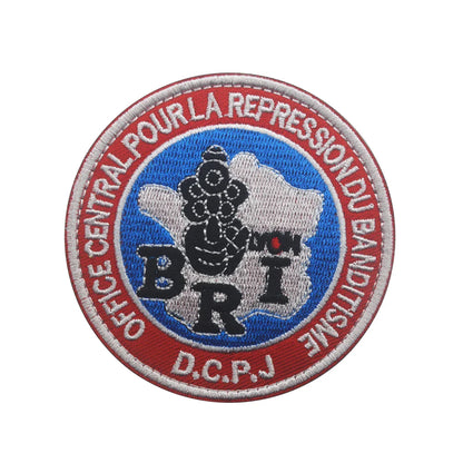 Patch Tactique France GIGN Infrared – Brodé avec Drapeau et Effet Réfléchissant IR - BLACKBEARD OUTDOOR INDUSTRIES