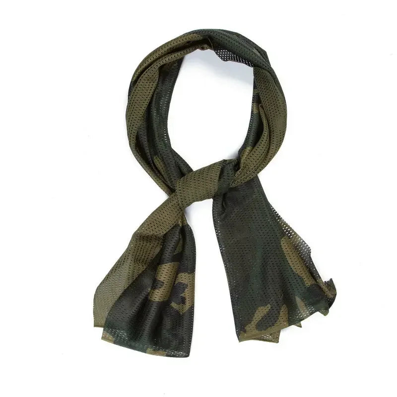 Écharpe Tactique Extérieure Camouflage - Masque de Visage, Bandeau Respirant pour Camping, Chasse et Randonnée BLACKBEARD OUTDOOR INDUSTRIES