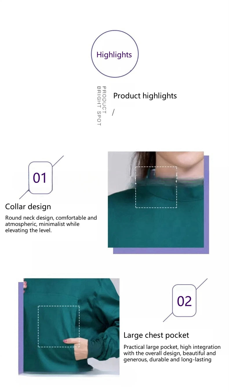 Combinaison Blouse Médicale -  Coton Pur - unisexe BLACKBEARD OUTDOOR INDUSTRIES