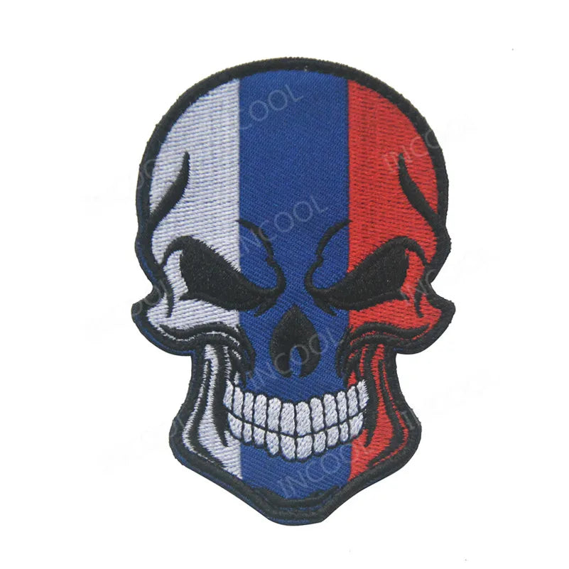 Patch Brodé Russie Soviétique – Bande Noire et Jaune Réfléchissante Infrarouge - BLACKBEARD OUTDOOR INDUSTRIES
