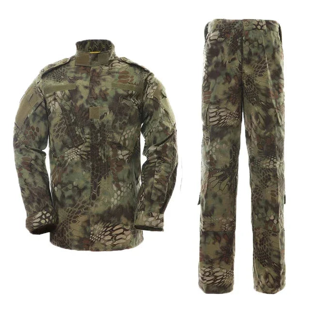 Uniforme Tactique BDU Camouflage Kryptek Mandrake - Vêtement de Terrain pour Entraînement et Chasse - BLACKBEARD OUTDOOR INDUSTRIES
