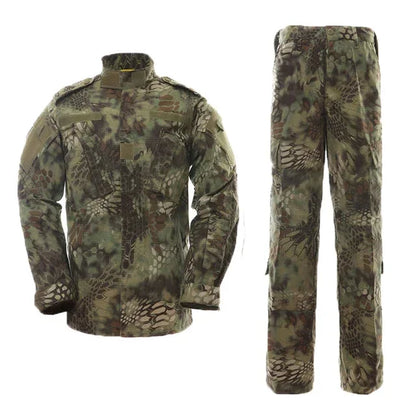 Uniforme Tactique BDU Camouflage Kryptek Mandrake - Vêtement de Terrain pour Entraînement et Chasse - BLACKBEARD OUTDOOR INDUSTRIES