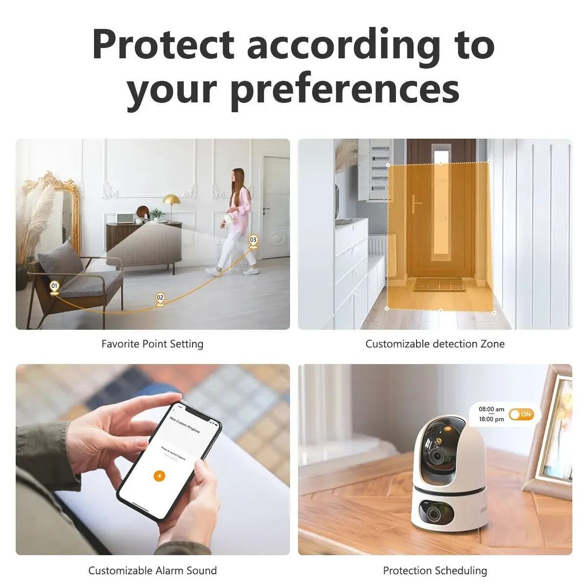 Caméra Intérieure IMOU Ranger Dual 6/8MP – Vision Nocturne Couleur Intelligente & Double Objectif Grand Angle Ma boutique