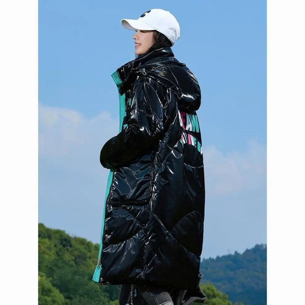 Manteau Long Femme à Capuche - Imperméable, Ouatiné Hiver