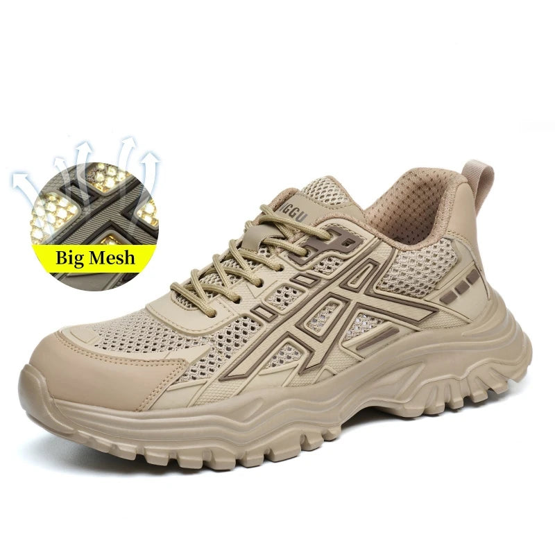 Chaussures de sécurité discrètes, police en civil, embout acier