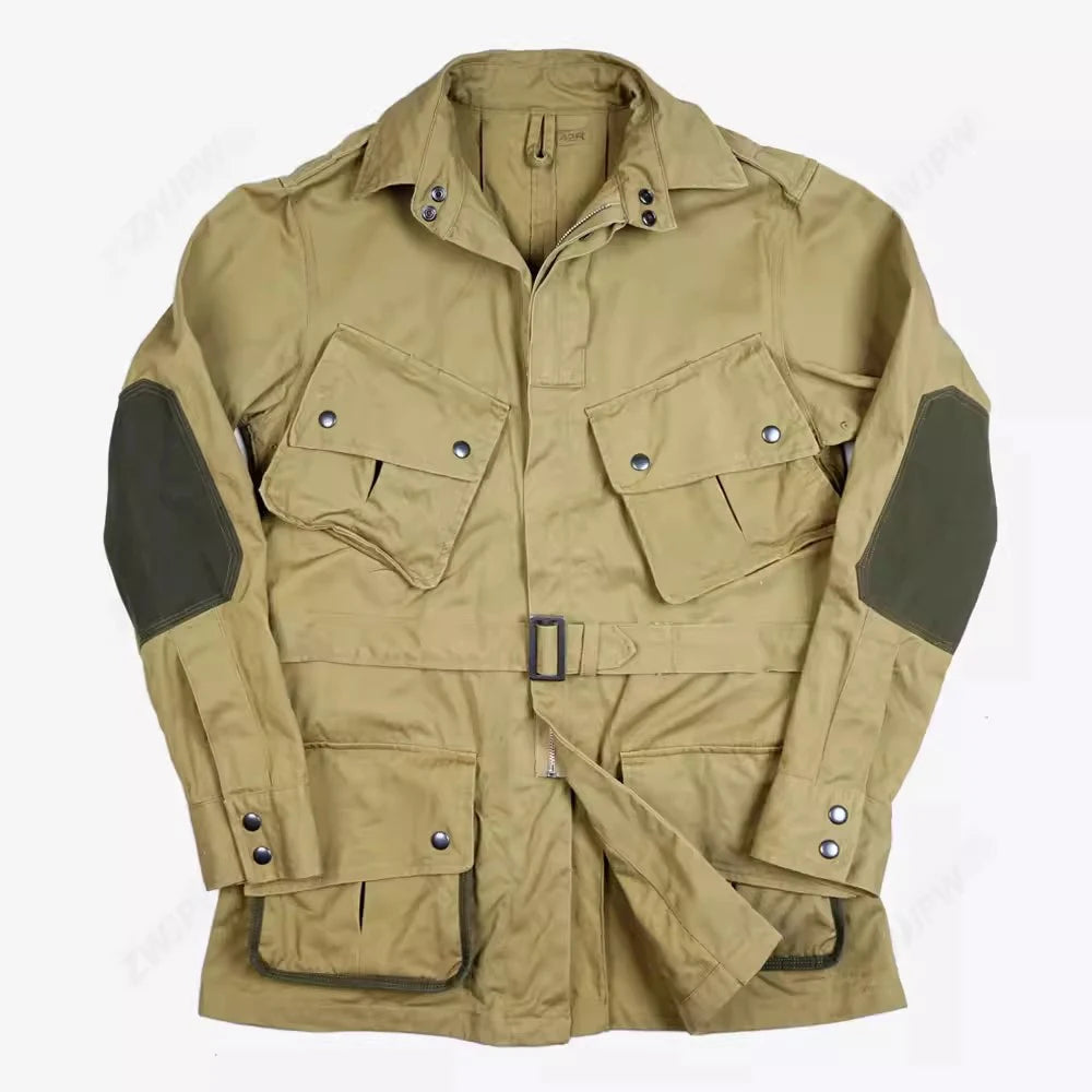 Uniforme Militaire US Army M42 WWII – Veste & Pantalon Parachutiste 101ème Division Aéroportée – Coton 100%