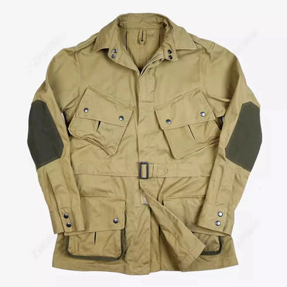 Uniforme Militaire US Army M42 WWII – Veste & Pantalon Parachutiste 101ème Division Aéroportée – Coton 100%