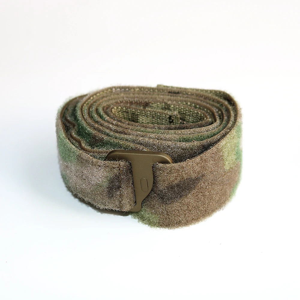 Ceinture Tactique Ferro Style Bison avec Boucle Métallique à Détachement Rapide - Ceinture Légère en Nylon 1000D pour Paintball et Chasse BLACKBEARD OUTDOOR INDUSTRIES