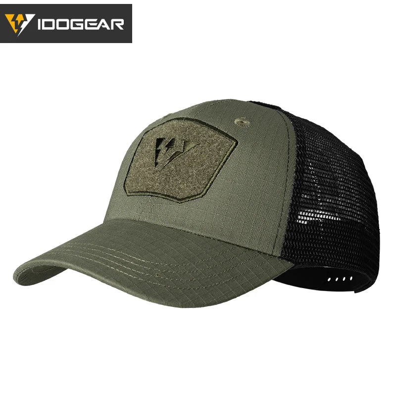 Casquette tactique IDOGEAR 3621 respirante mesh été - BLACKBEARD OUTDOOR INDUSTRIES