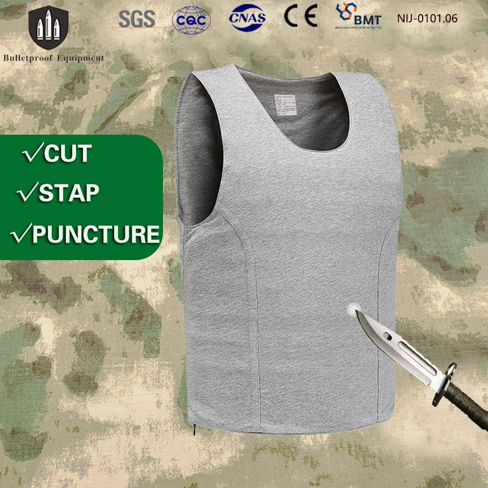 Gilet anti-coupures niveau 5 discret protection renforcée