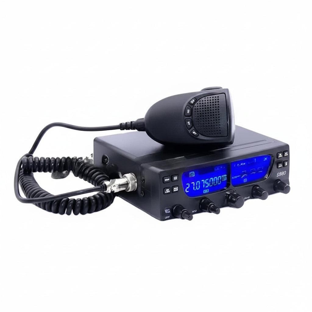 Transceiver SSB CB S890 – Radio HF 40W AM/FM/SSB/LSB, 400 Canaux, Portée 10-50 km