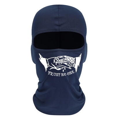 Cagoule balaclava à motifs urbains streetwear