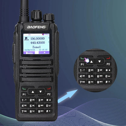 Talkie-Walkie DMR Baofeng DM-1701 – Double Bande VHF/UHF, 5W, 3000 Canaux, Chiffrement DMR, Écran TFT 1,77", Certifié FCC/CE