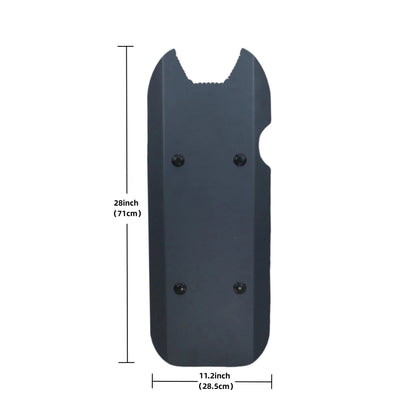 Bouclier Balistique Acier Blindé NIJ IIIA – 28,5 × 71 cm, .44 Mag, Certifié ISO