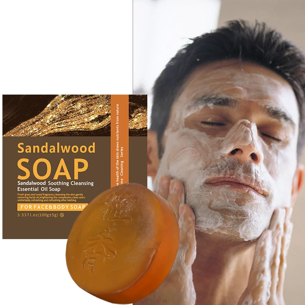 Savon parfumé au santal 100 g pour la toilette