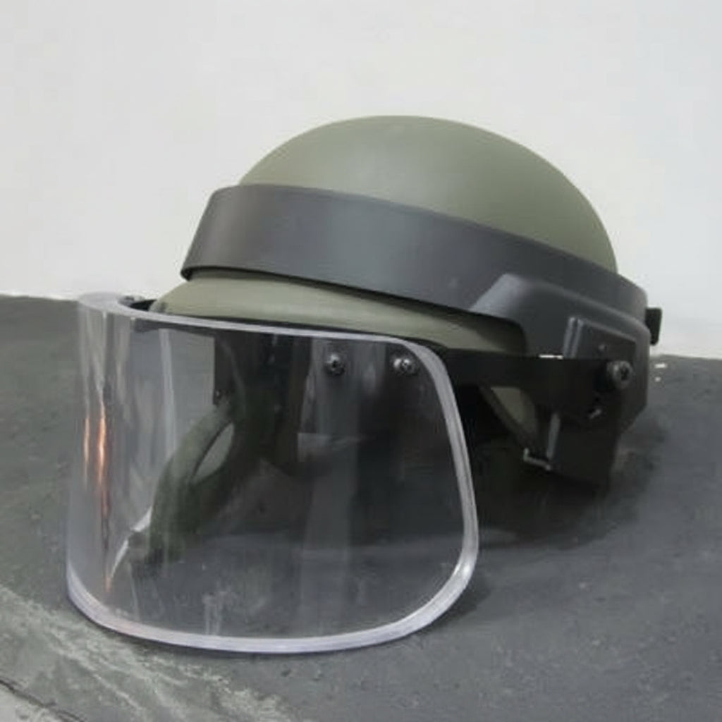 Visière Balistique Tactique — Masque Anti-Fragmentation pour Casque FAST & MICH - BLACKBEARD OUTDOOR INDUSTRIES