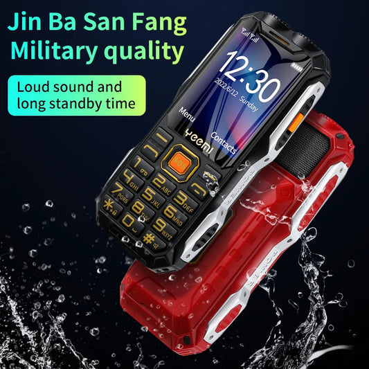 PHONEMAX Q8 — Téléphone Rugged Simple & Robuste pour Seniors - BLACKBEARD OUTDOOR INDUSTRIES