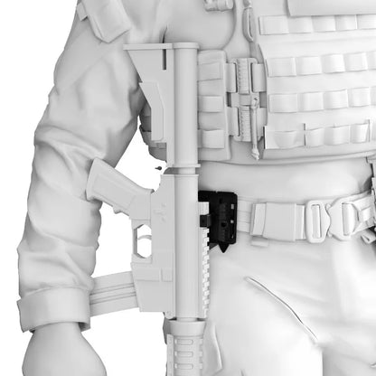 Support porte-arme longue ambidextre pour plateformes AR et AK