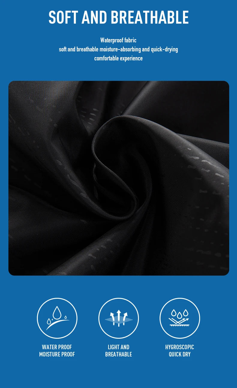 LNGXO Pantalons de Randonnée Imperméables Unisexe pour Hommes et Femmes - Pantalons de Camping, Escalade et Sports, Séchage Rapide, Protection UV, Léger BLACKBEARD OUTDOOR INDUSTRIES