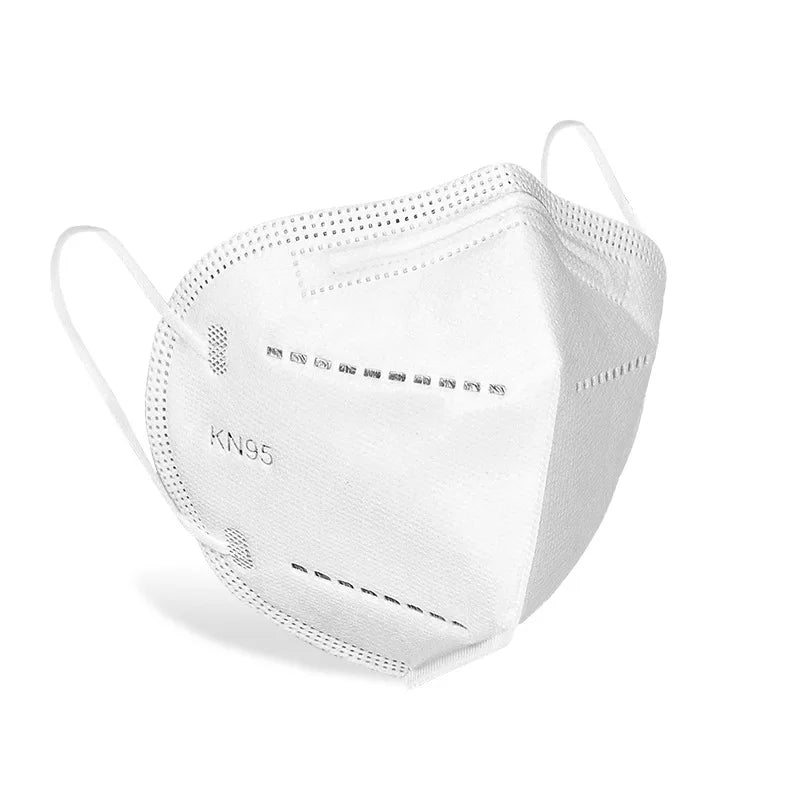 Masques KN95 5 Couches (20/40/60 Pièces) - Protection Efficace Contre la Poussière et les Particules - Élastiques Respirants, Filtration à 95% BLACKBEARD OUTDOOR INDUSTRIES