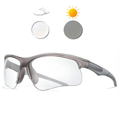 OMEKOL Lunettes Photochromiques Cyclisme – VTT, Running & Outdoor