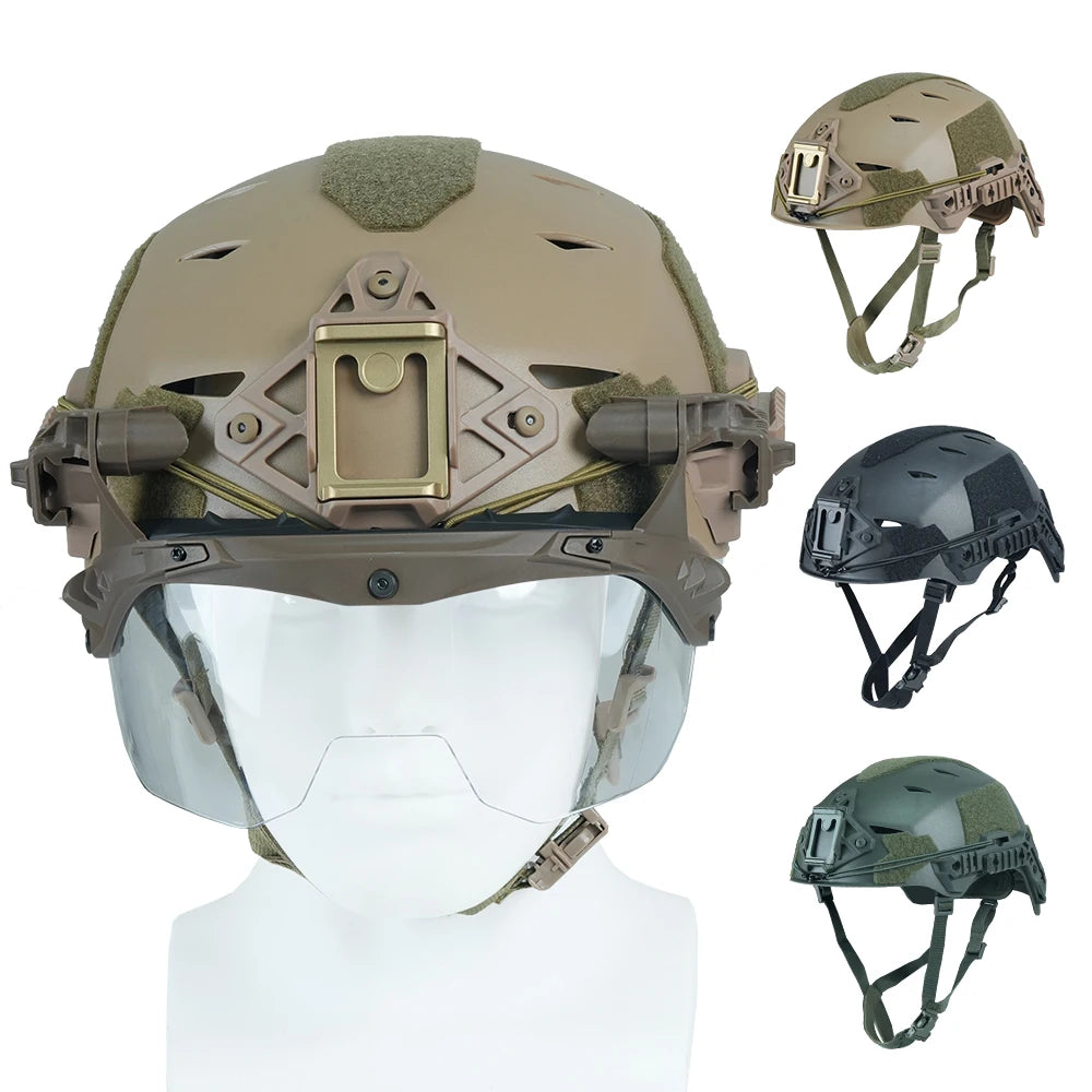 Casque tactique d’entraînement Wendy 3.0 type FAST