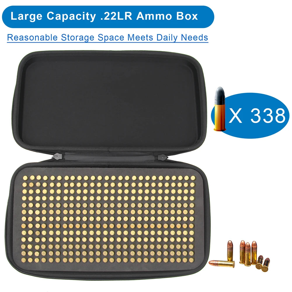 Boîte de Rangement Munitions Tactique – .22LR, 9mm, .223/5.56, 12GA - BLACKBEARD OUTDOOR INDUSTRIES