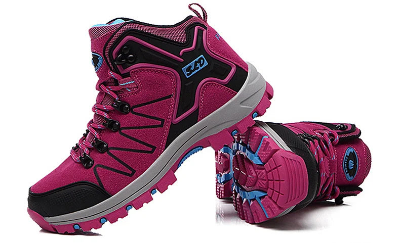 Bottes de Randonnée & de Travail Femme – Antidérapantes & Confortables – Style Neige – Modèle 2023 - BLACKBEARD OUTDOOR INDUSTRIES